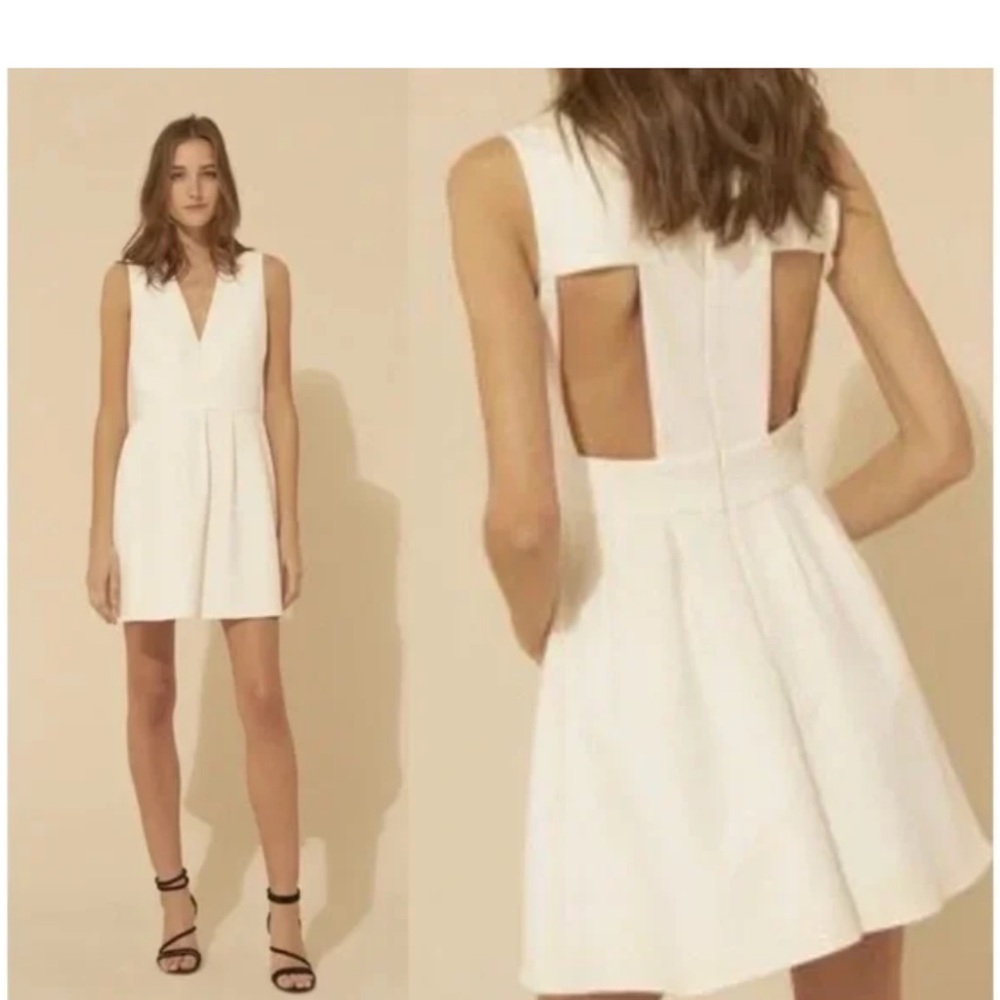 ba&sh Wilson Cutout Fit-and-Flare Dress